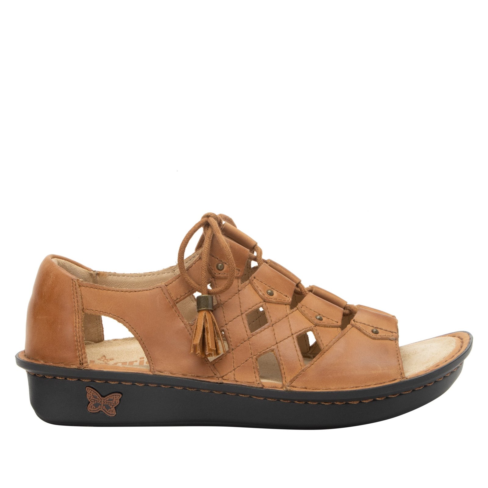 Valerie Cognac Sandal - Image 3