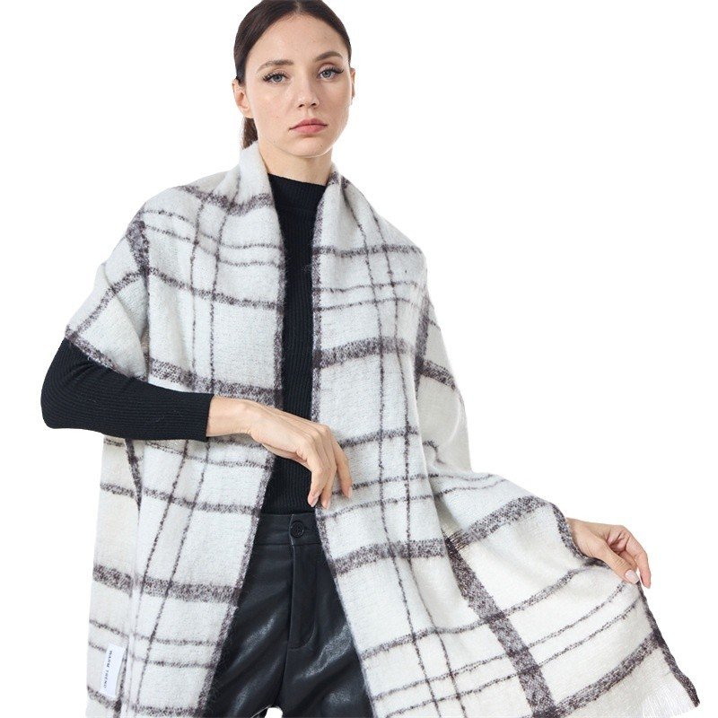 Womens Soft Warm Scarf, 80*200cm - Image 4