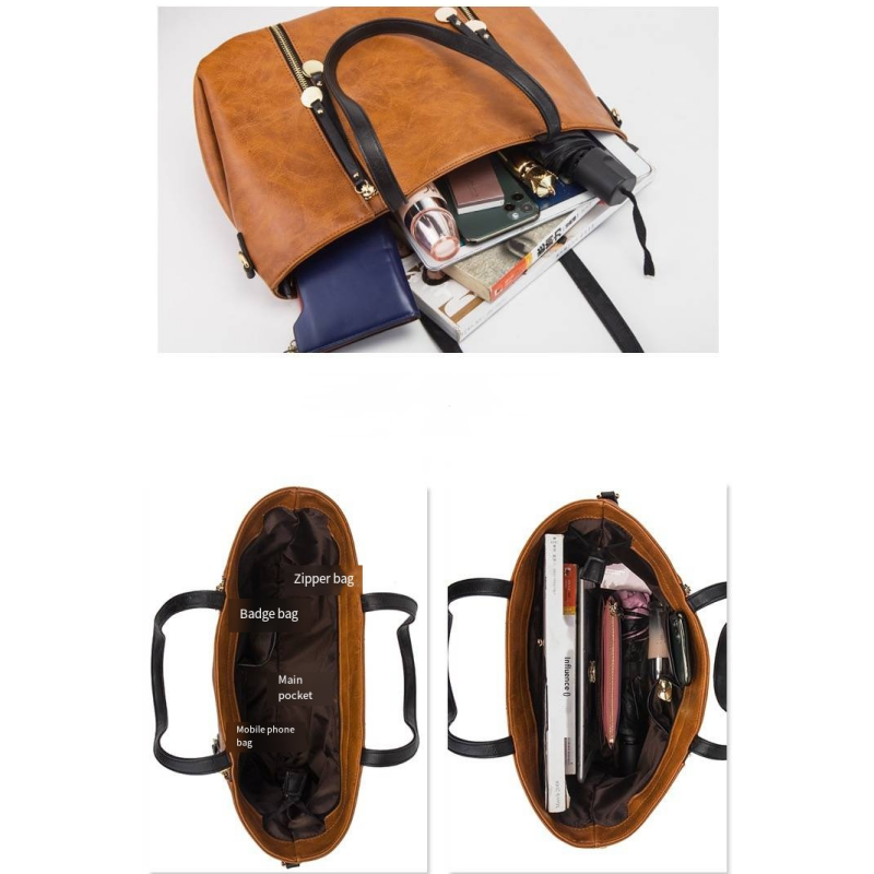 Classy Ladies Handbag Shoulder Bag Set - Image 3