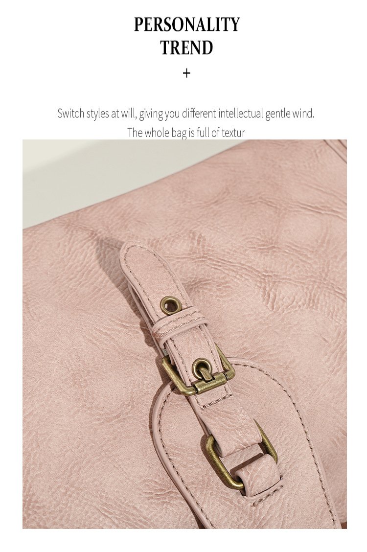 Stylish Handle Bag Shoulder Bag, 23x17x10cm - Image 6