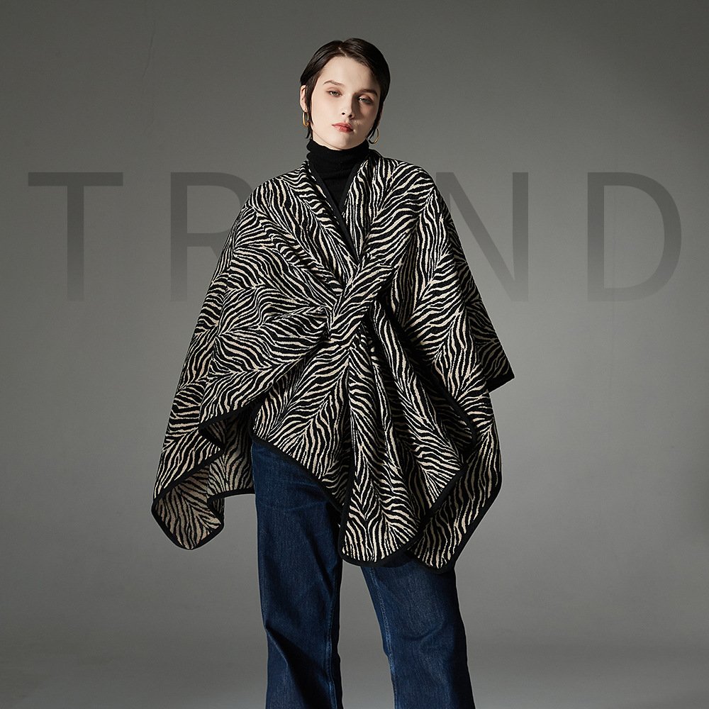 Knitted Scarf, Cashmere Knitted Long Scarf, 30*200cm - Image 4