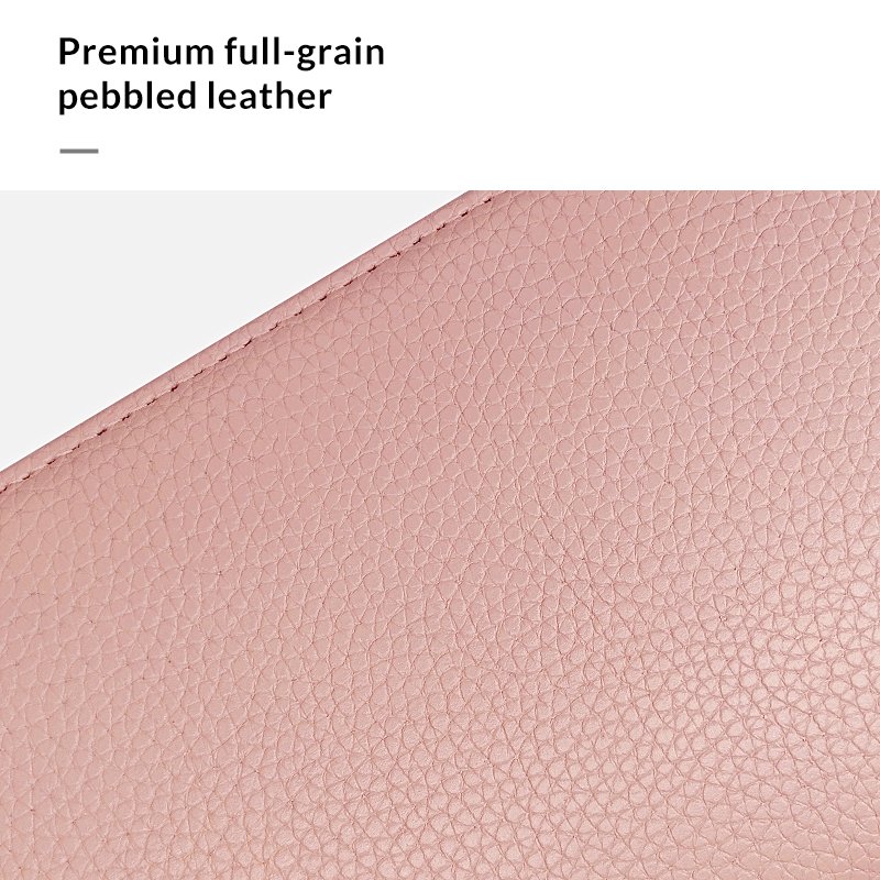 Classic Leather Handbags for Men & Leather Purse Wallet A - Image 5