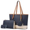 Women Fashion Tote Purses Wallet Bucket Sets