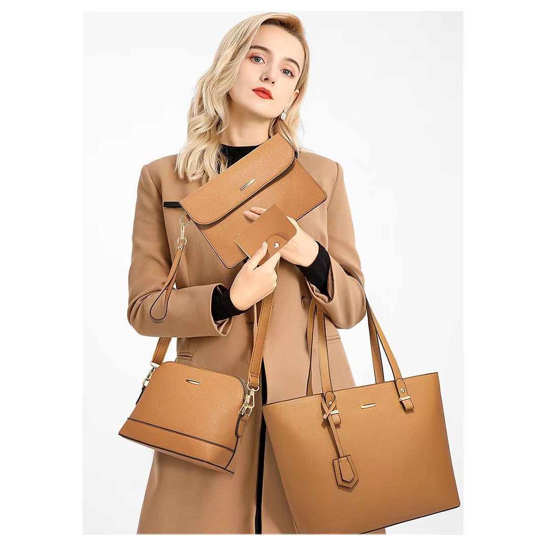 Casual Classic Daily Crossbody Shoulder Bag Set - Image 5