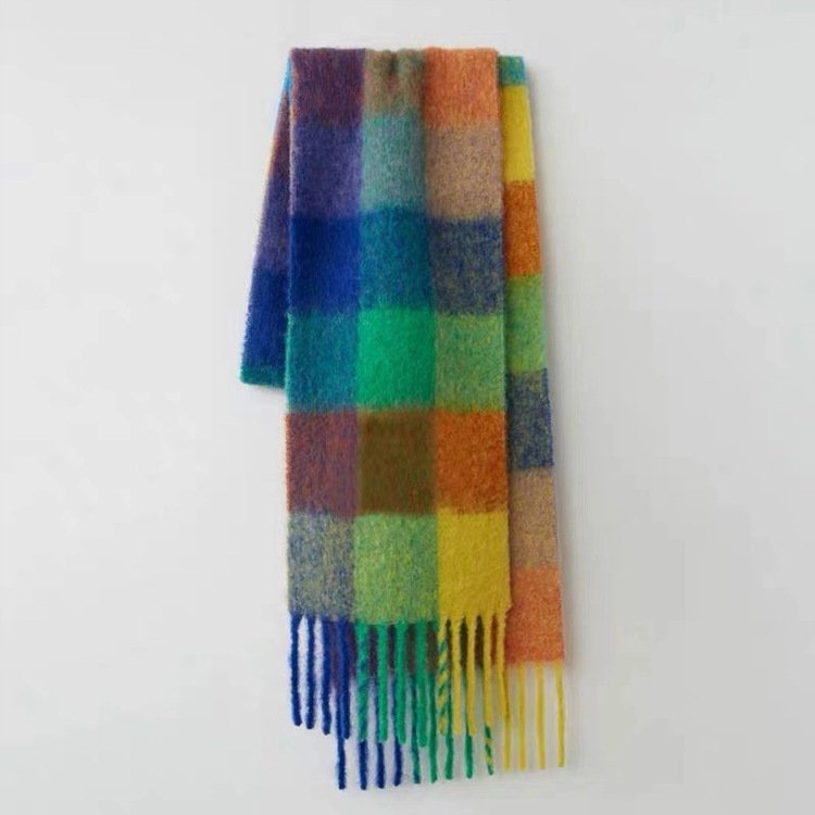 Classic Design Wool Scarves, 190*65cm - Image 2