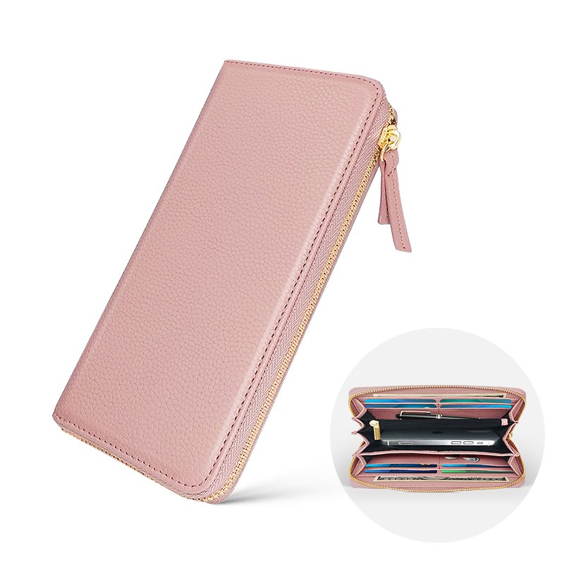 Classic Leather Handbags for Men & Leather Purse Wallet A - Image 2