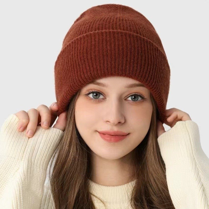 Shine Knit Beanie Hat - Image 3