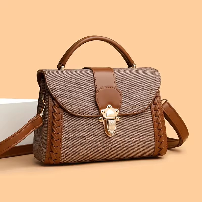Practical pulled double shoulder strap & shoulder bag - Image 4