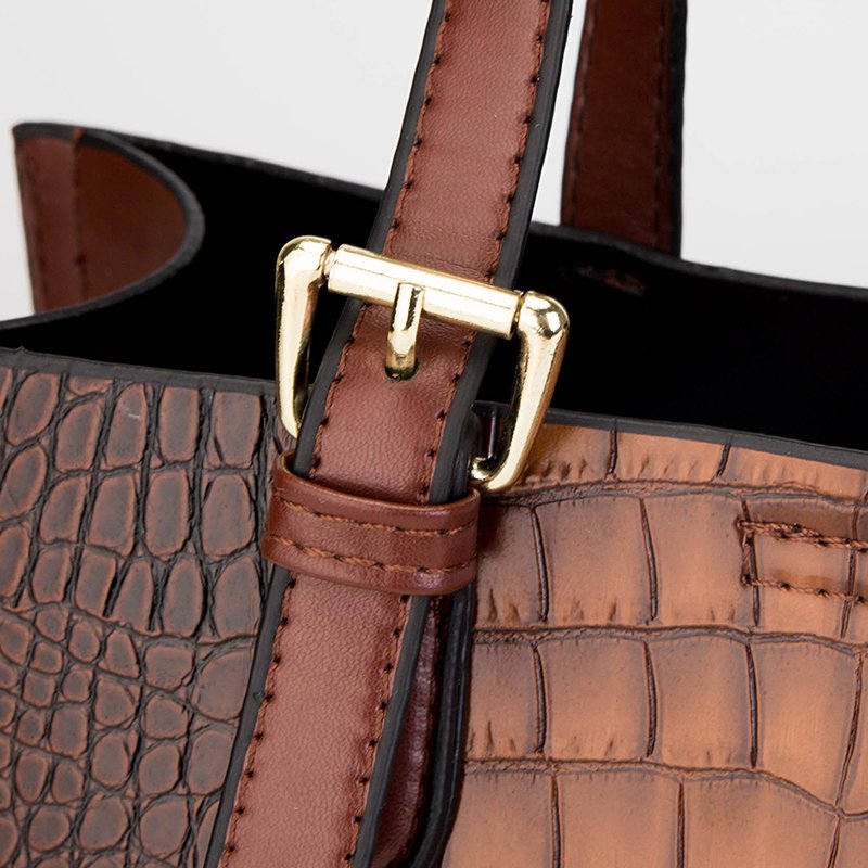 Vintage Large Capacity Handbag Set Tote Bag for Women - Image 3