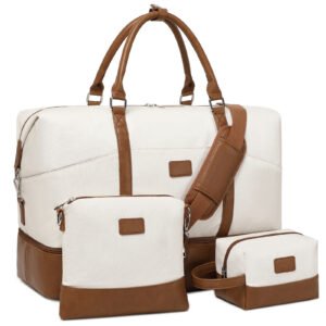 Leather Luggage Travel Bag Business Bag Travelling Bag Set