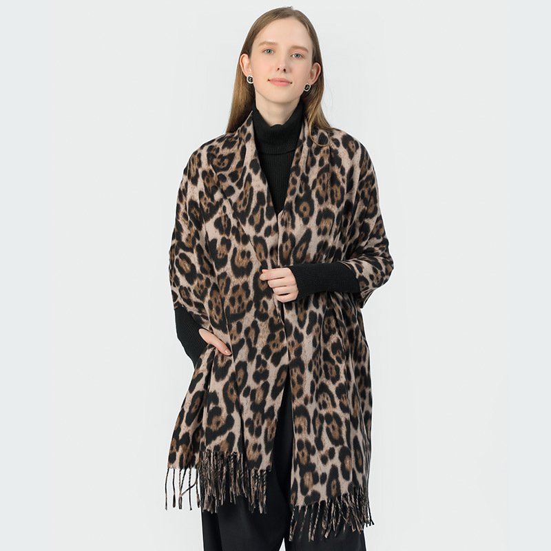 Gentle and stylish double-sided design scarf:35*195cm - Image 2