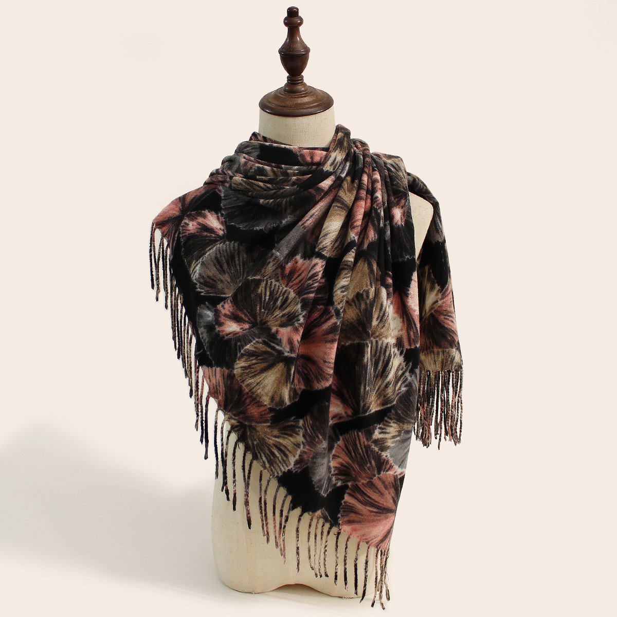 Gentle and stylish double-sided design scarf:35*195cm - Image 3